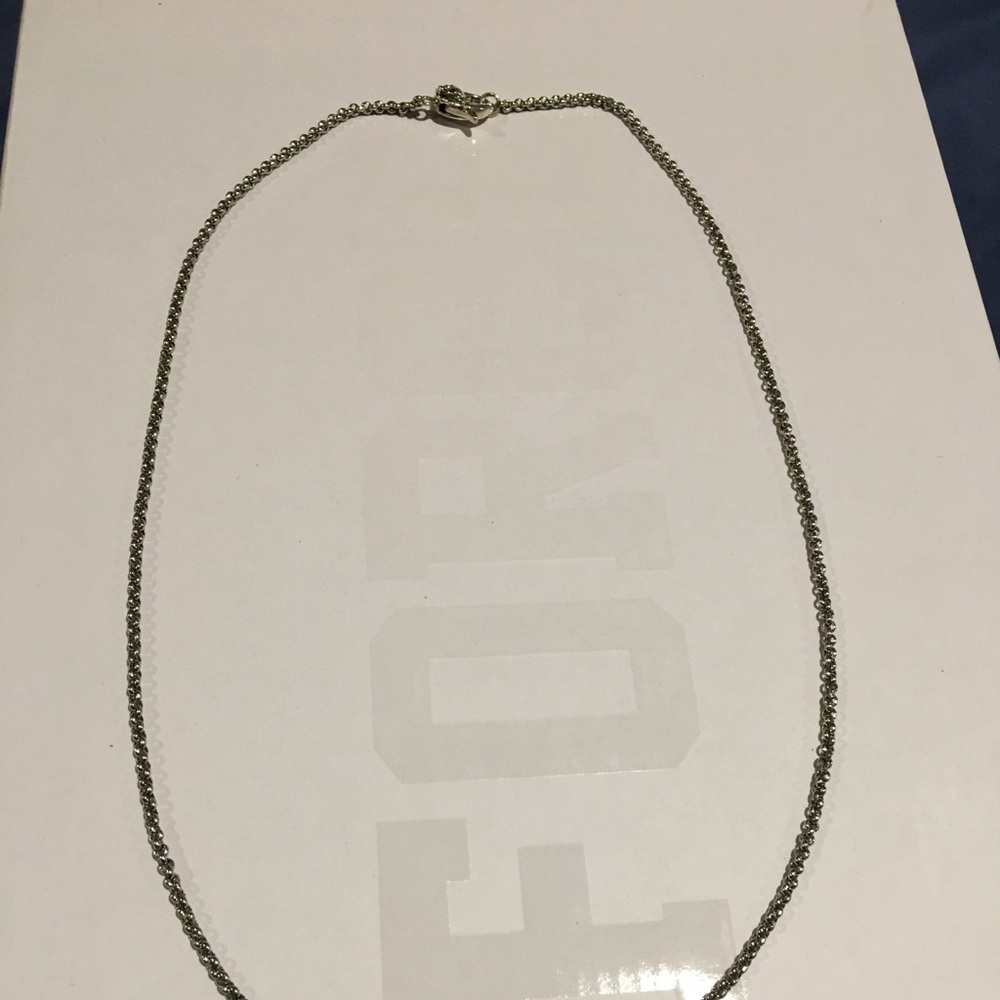 Clocks and Colours sterling silver necklace